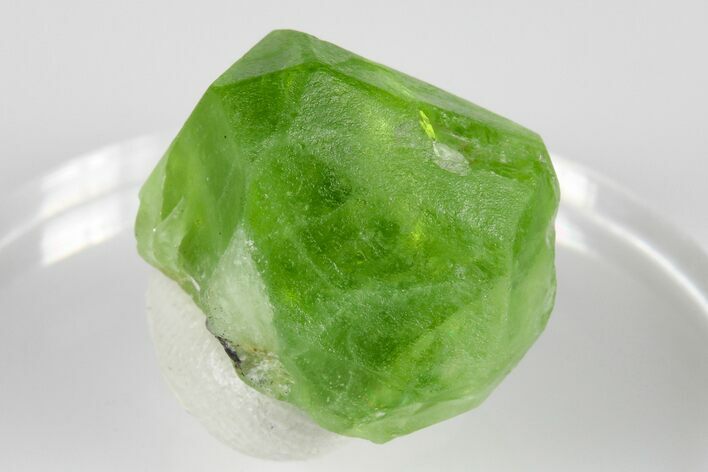 Green Olivine Peridot Crystal - Pakistan #183957